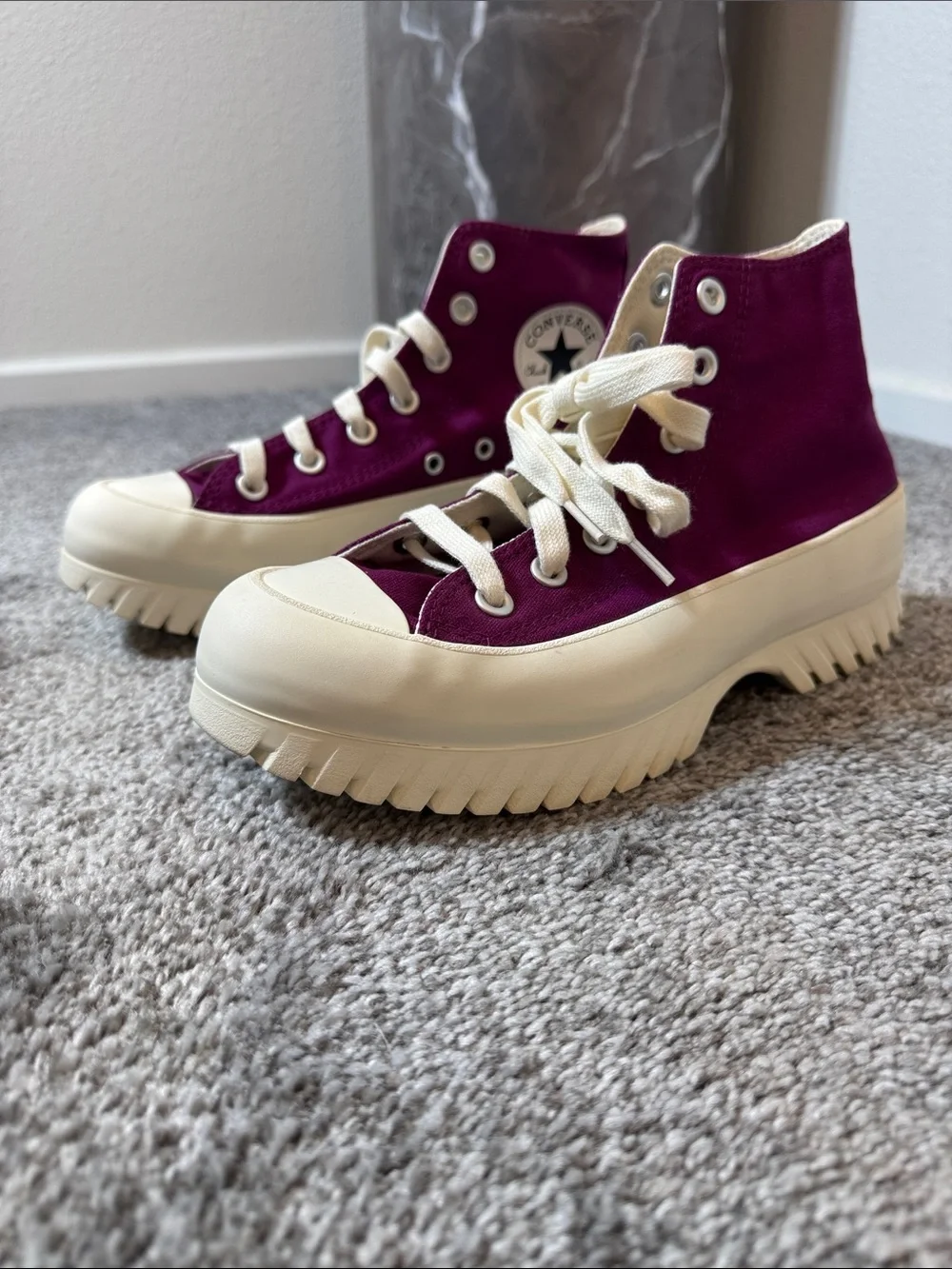 converse ctas lugged 2.0 hi mystic orchid black egret m4.5/W6.5 - Picture 6 of 12